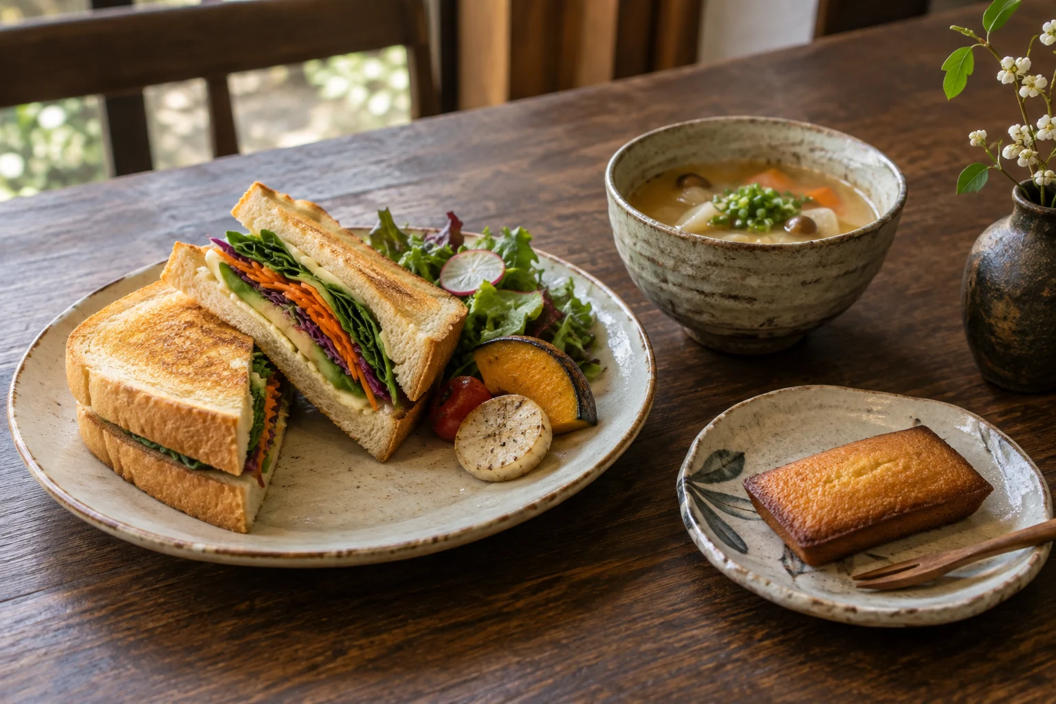 季節野菜の軽食
